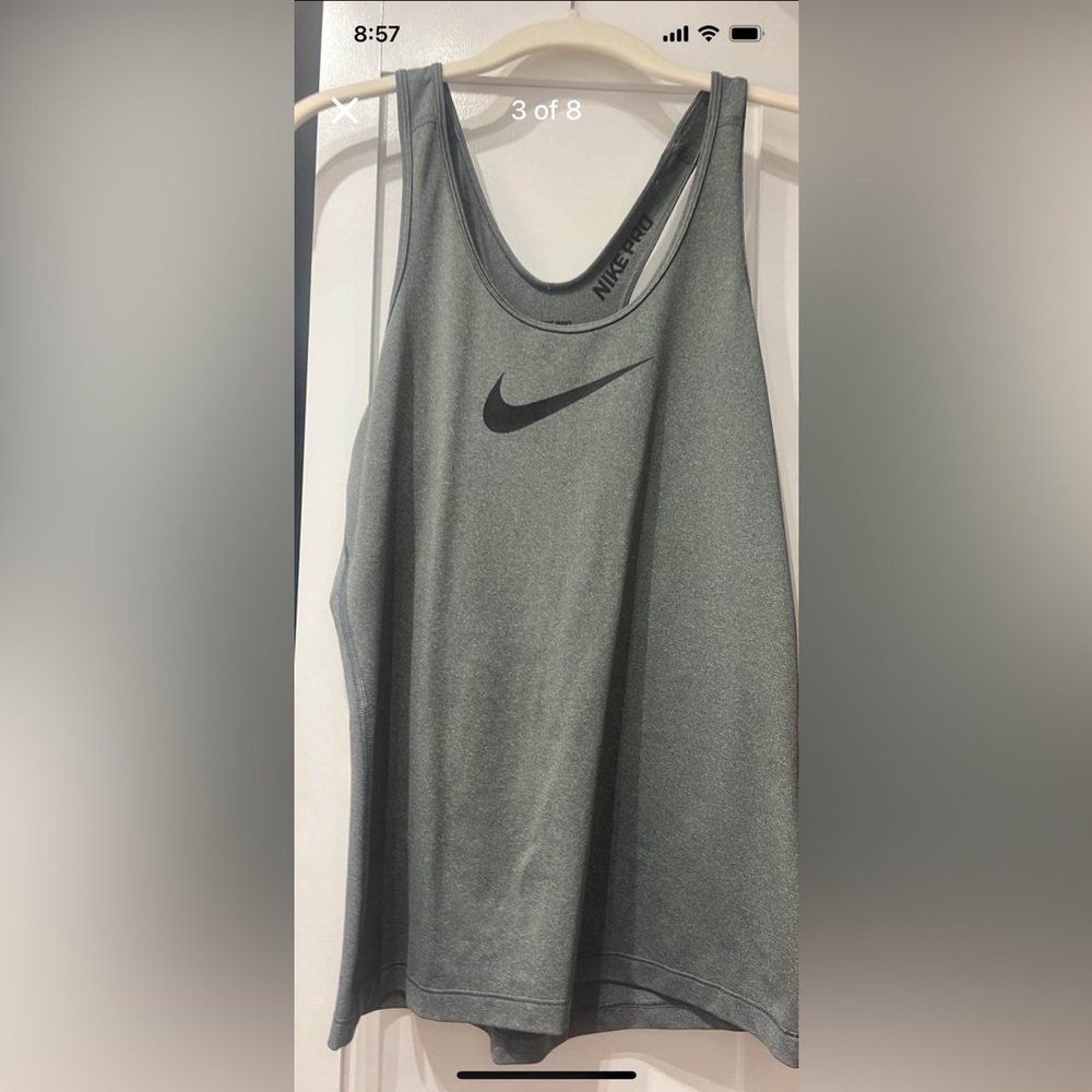 Nike Women's Gray Tank Top